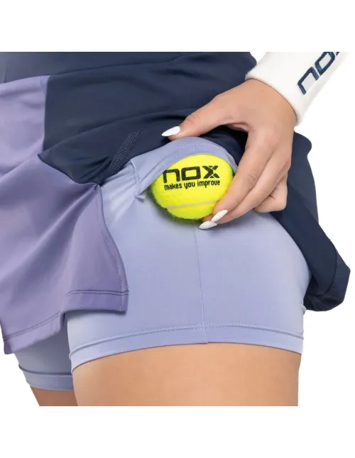 Falda Nox Pro Naval Mujer | Ofertas de pádel